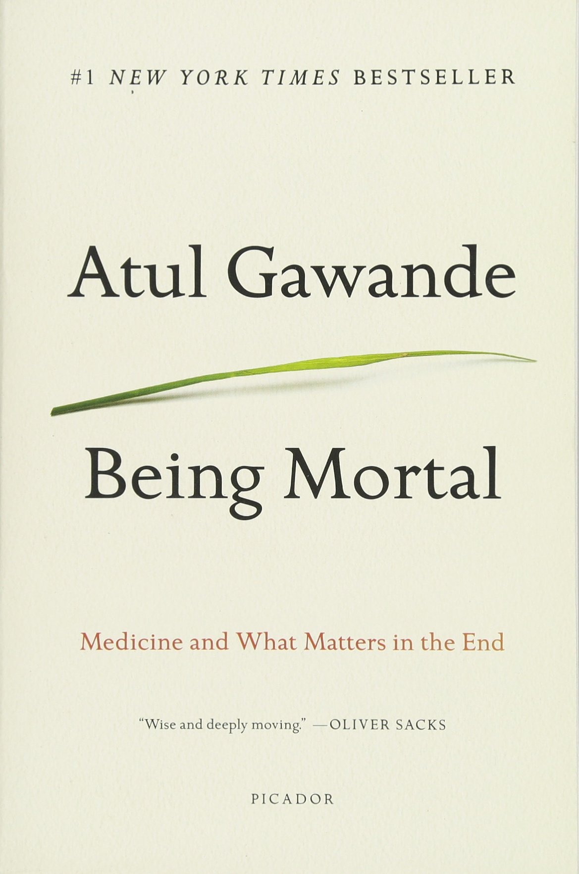 Being Mortal Atul Gawande